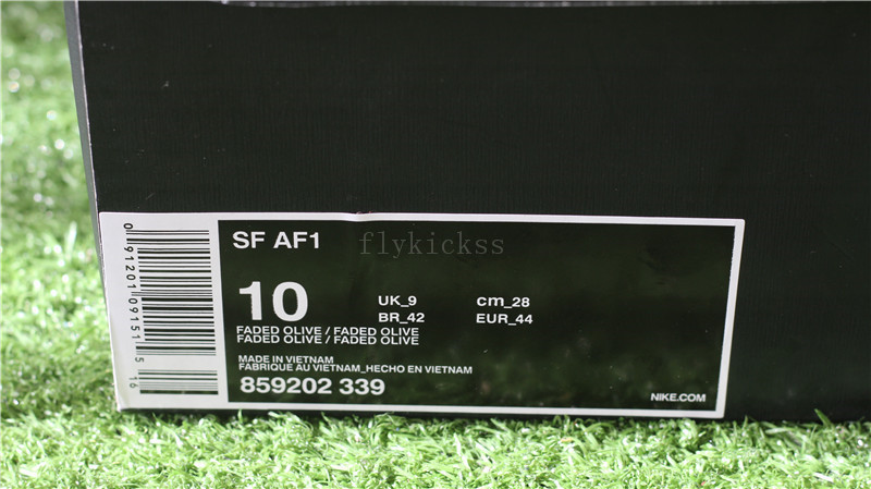 Special Field Air Froce 1 Green